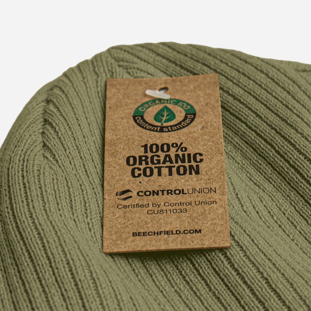 Printful BEECHFIELD Organic Beanie - mit gesticktem Logo E-Bike-Community