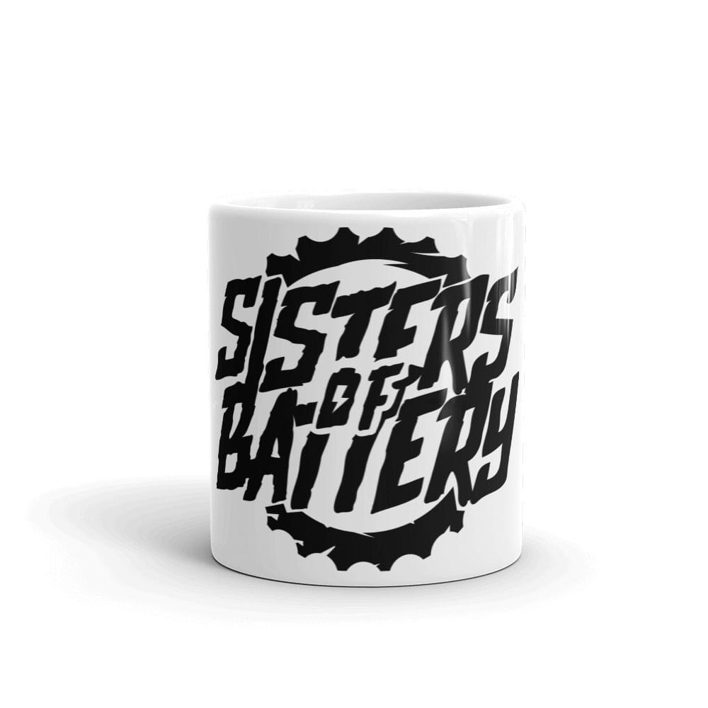 Printful Sisters of Battery - Signature - Tasse E-Bike-Community
