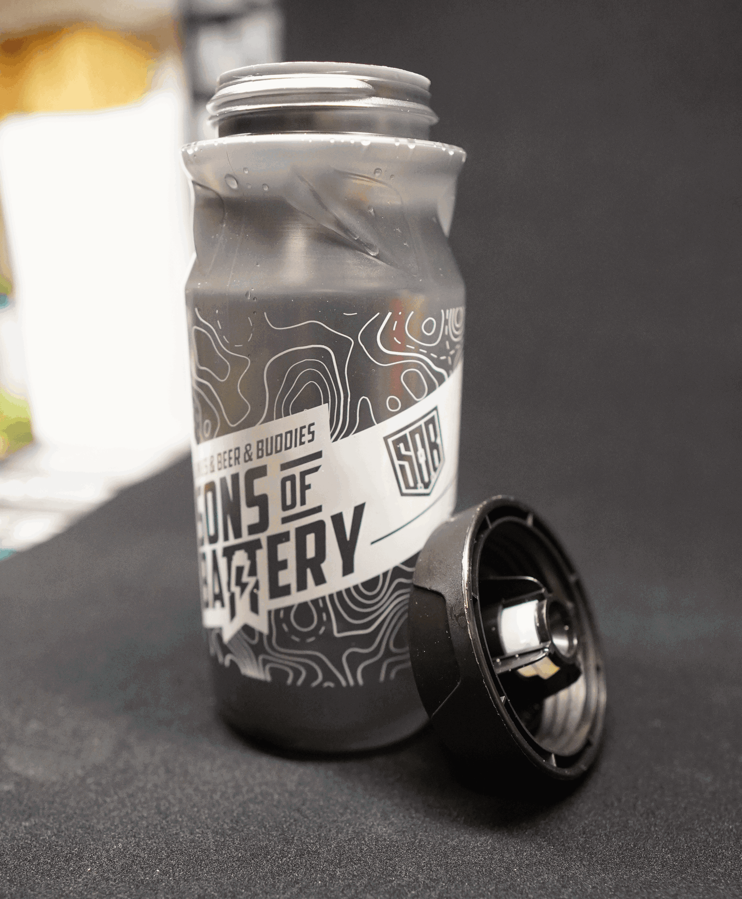 Sons of Battery® - E-MTB Brand & Community Flasche Trinkflasche / Fahrradflasche 550 ml SONS OF BATTERY© E-Bike-Community