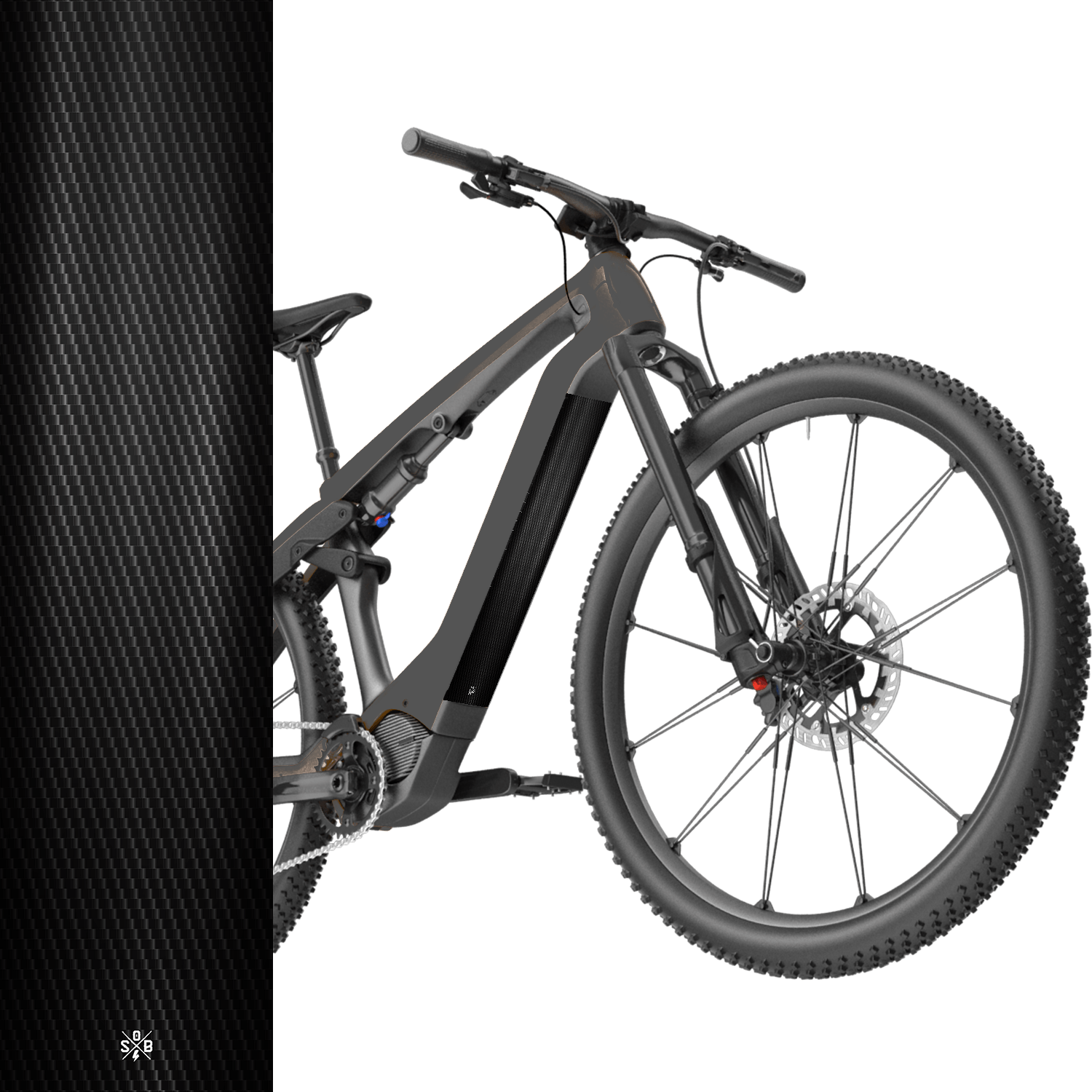 Carbon - Akku Abdeckung Cover Universal / Schutzfolie / für alle E-Bik – Sons of Battery®