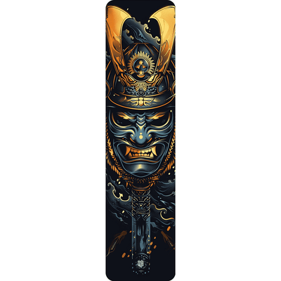 Sons of Battery® - E-MTB Brand & Community Folien & Sticker Samurai - Akku Abdeckung Cover Universal / Schutzfolie / Unterrohr für alle E-Bikes auch Cube 750 wh oder 625 wh E-Bike-Community