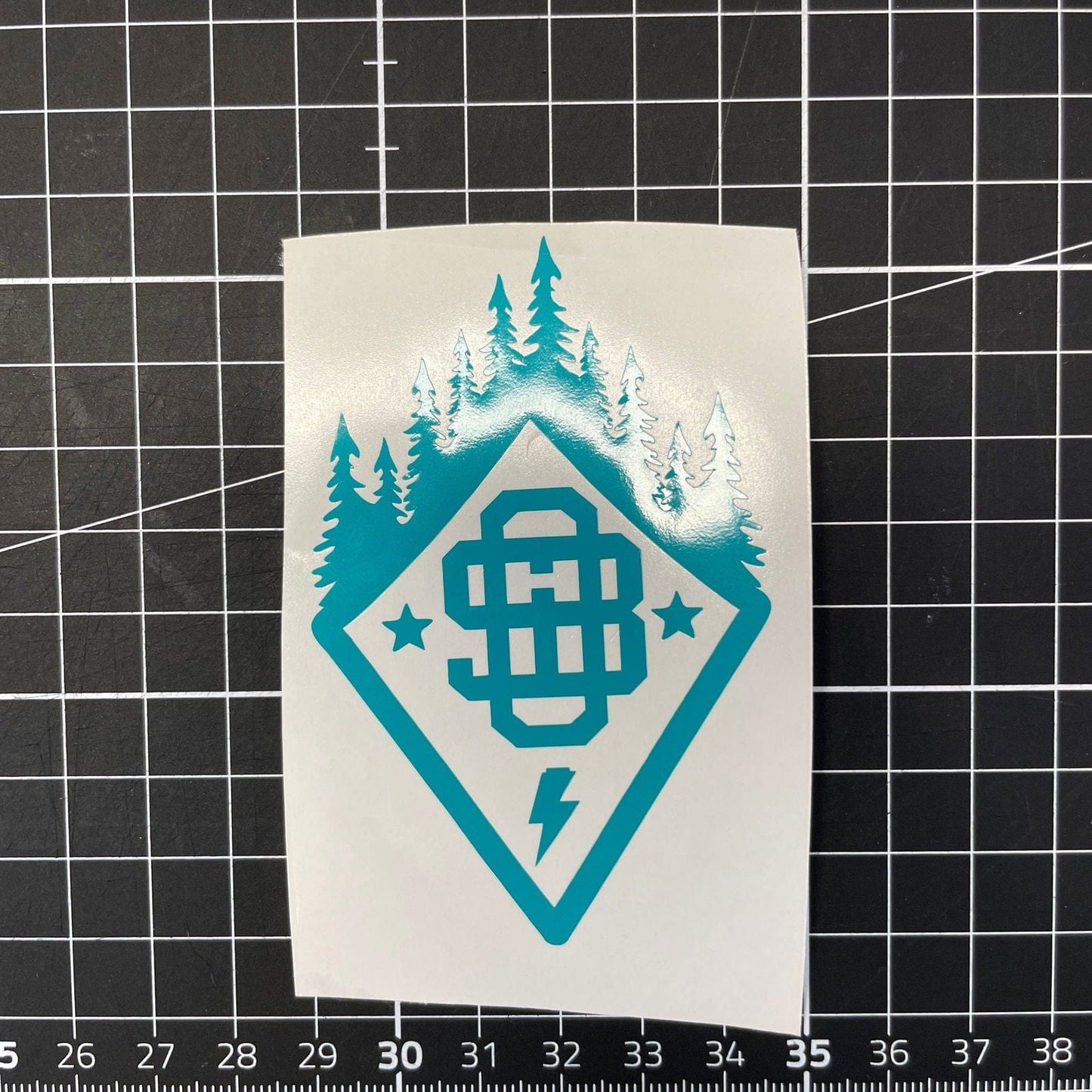 Sons of Battery - E-MTB Brand & Community Folien Vintage Forest - SoB - E-Bike-Community