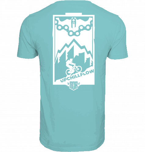 Sons of Battery® - E-MTB Brand & Community Shirt Beryl Blue / XS Upchillflow - SoB Shirt by Byb E-Bike-Community