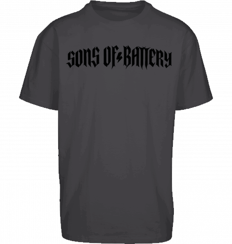 Sons of Battery® - E-MTB Brand & Community Shirt Magnet / S Sons of Battery Rough Oversized Byb E-Bike-Community