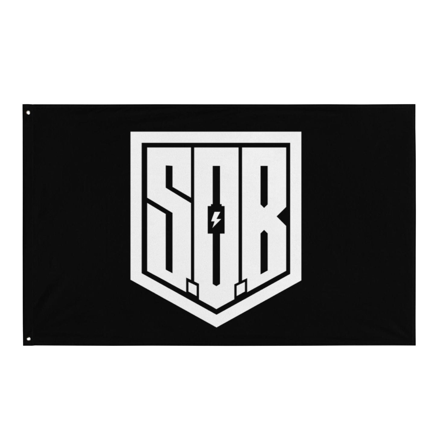 Sons of Battery® - E-MTB Brand & Community SoB Fan Fahne E-Bike-Community