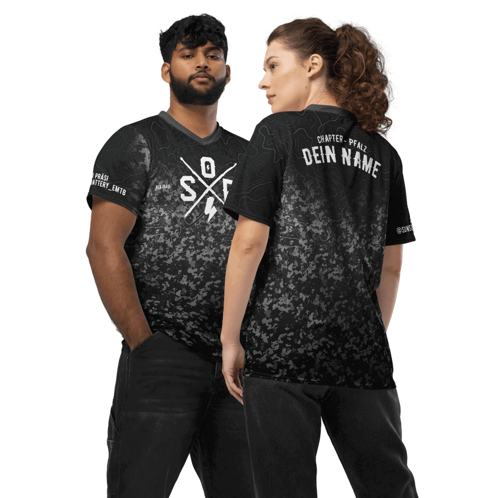 Sons of Battery® - E-MTB Brand & Community Sons of Battery - Digital Camo - Jersey - Personalisierbar E-Bike-Community