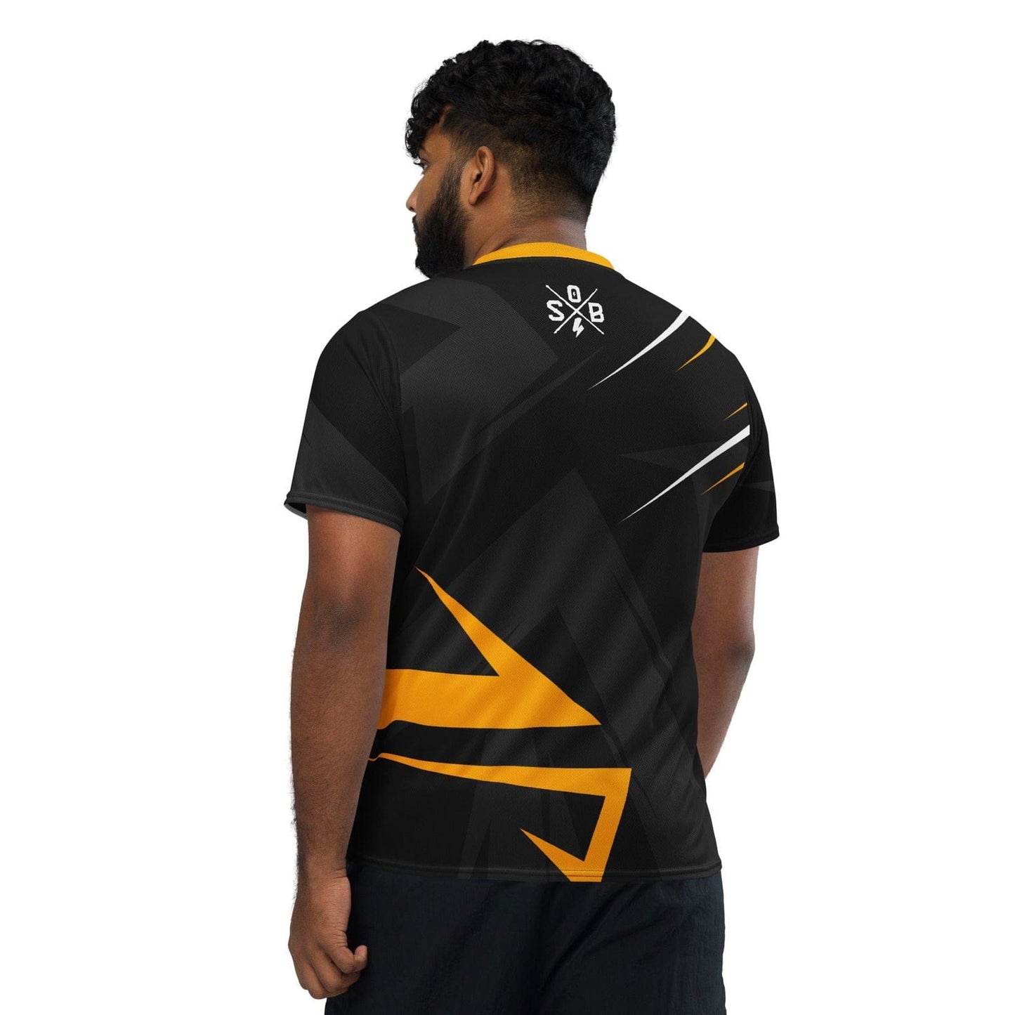 Sons of Battery® - E-MTB Brand & Community Sons of Battery - Yellow Recyceltes Enduro-Trikot E-Bike-Community