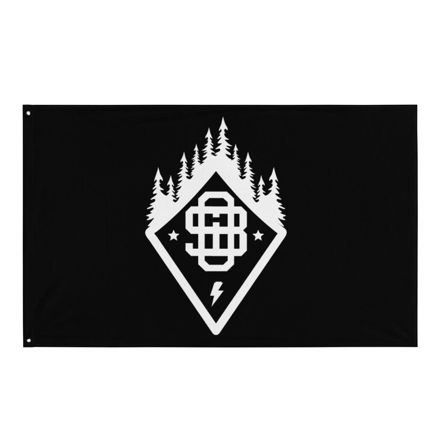 Sons of Battery® - E-MTB Brand & Community Vintageforest Fahne E-Bike-Community