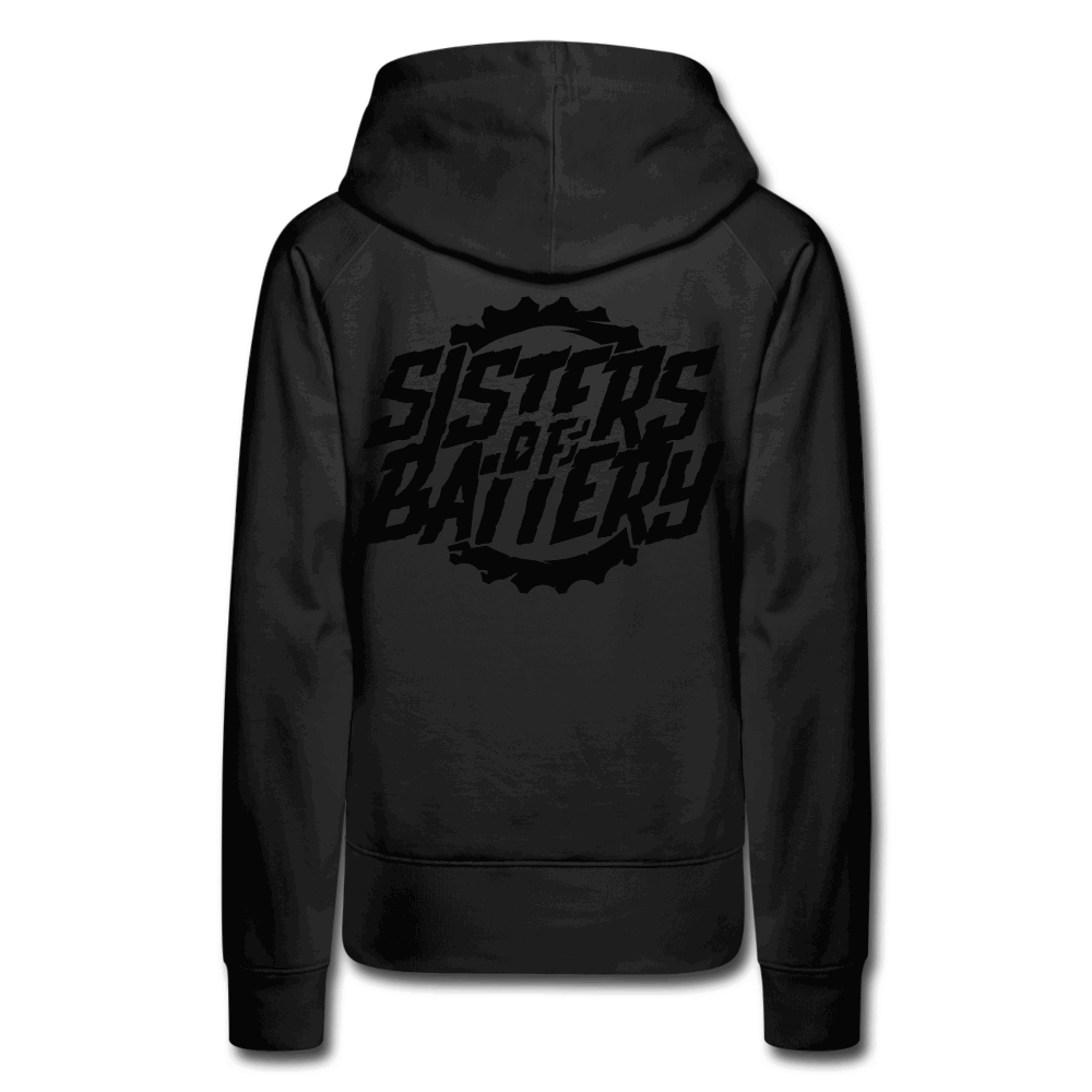 SPOD Frauen Premium Hoodie S Sisters of Battery - Women's Premium Hoodie E-Bike-Community