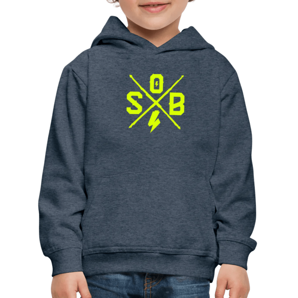SPOD Kinder Premium Hoodie SoB Cross Kids Premium Hoodie E-Bike-Community