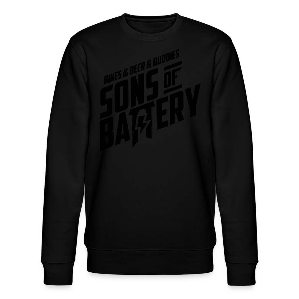 SPOD Männer Bio-Sweatshirt von Stanley & Stella Schwarz / S 3B - Männer Bio-Sweatshirt von Stanley & Stella E-Bike-Community