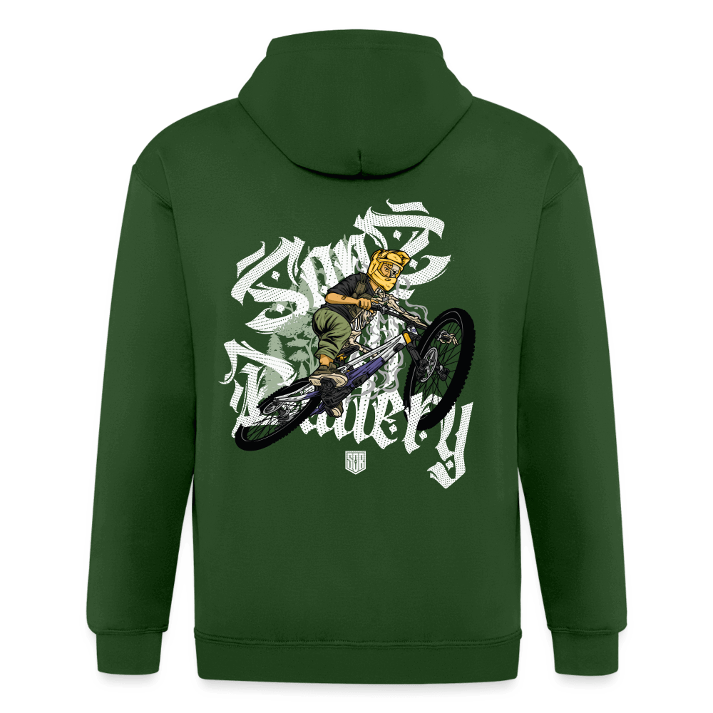 SPOD Männer Heavyweight Kapuzenjacke Forrest / S Sons of Battery Brush - Männer Kapuzenjacke E-Bike-Community