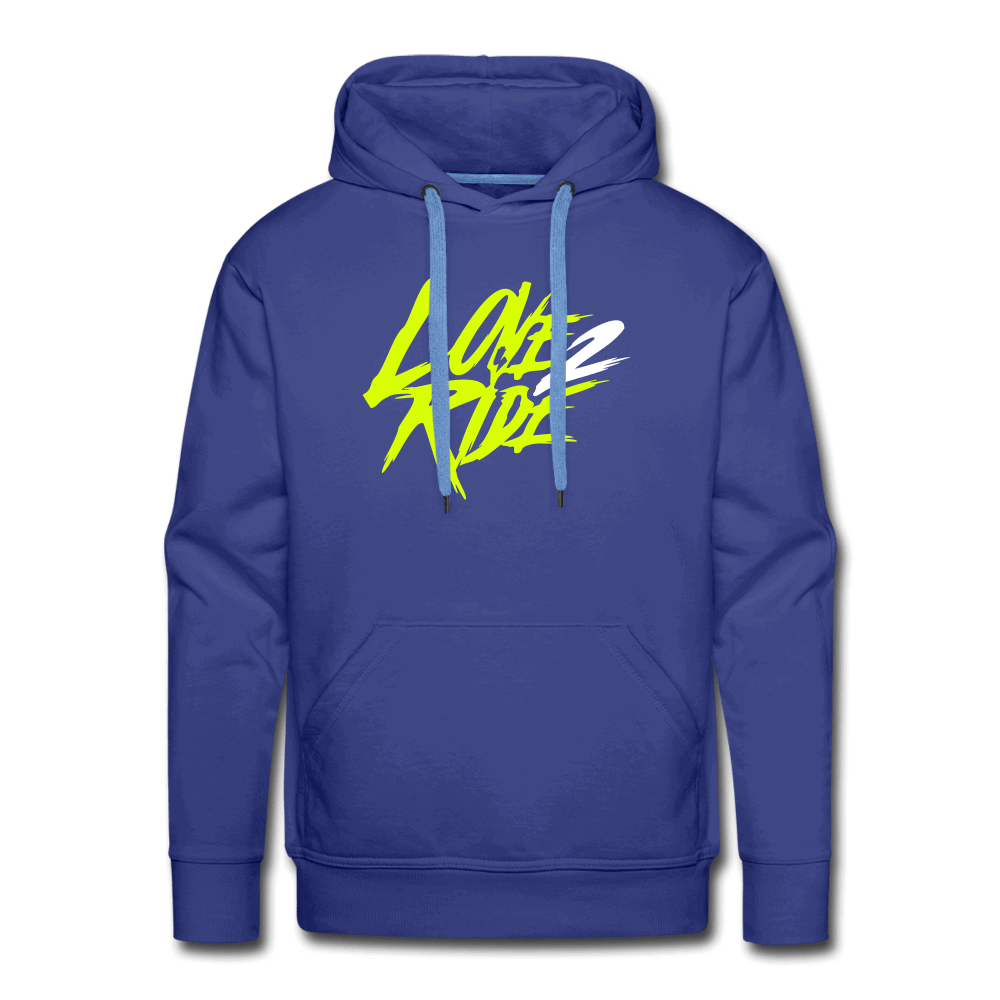 SPOD Männer Premium Hoodie Königsblau / S Love 2 Ride - Men’s Premium Hoodie E-Bike-Community