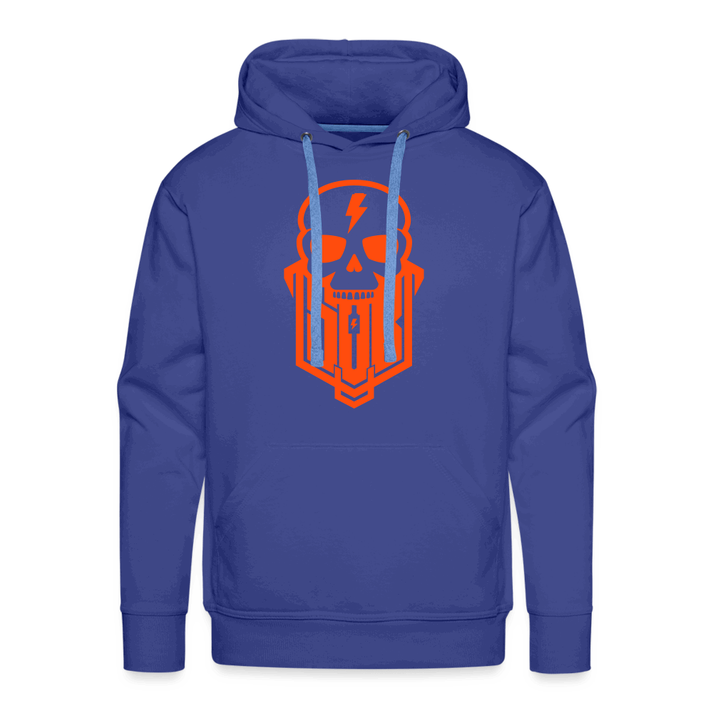 SPOD Männer Premium Hoodie Königsblau / S Skullgang Neonorange Men’s Premium Hoodie E-Bike-Community