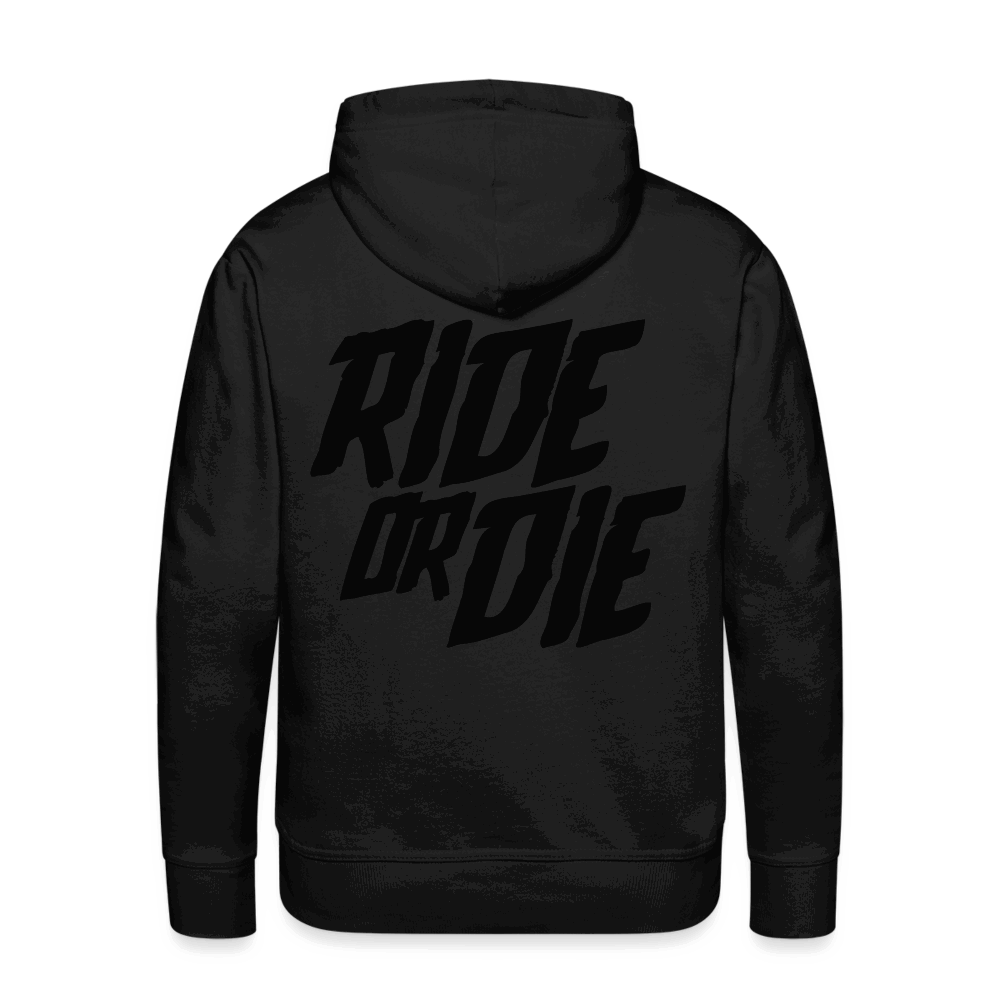 mountainbike hoodie Ride or Die Blackline - Premium Hoodie – Sons of Battery®