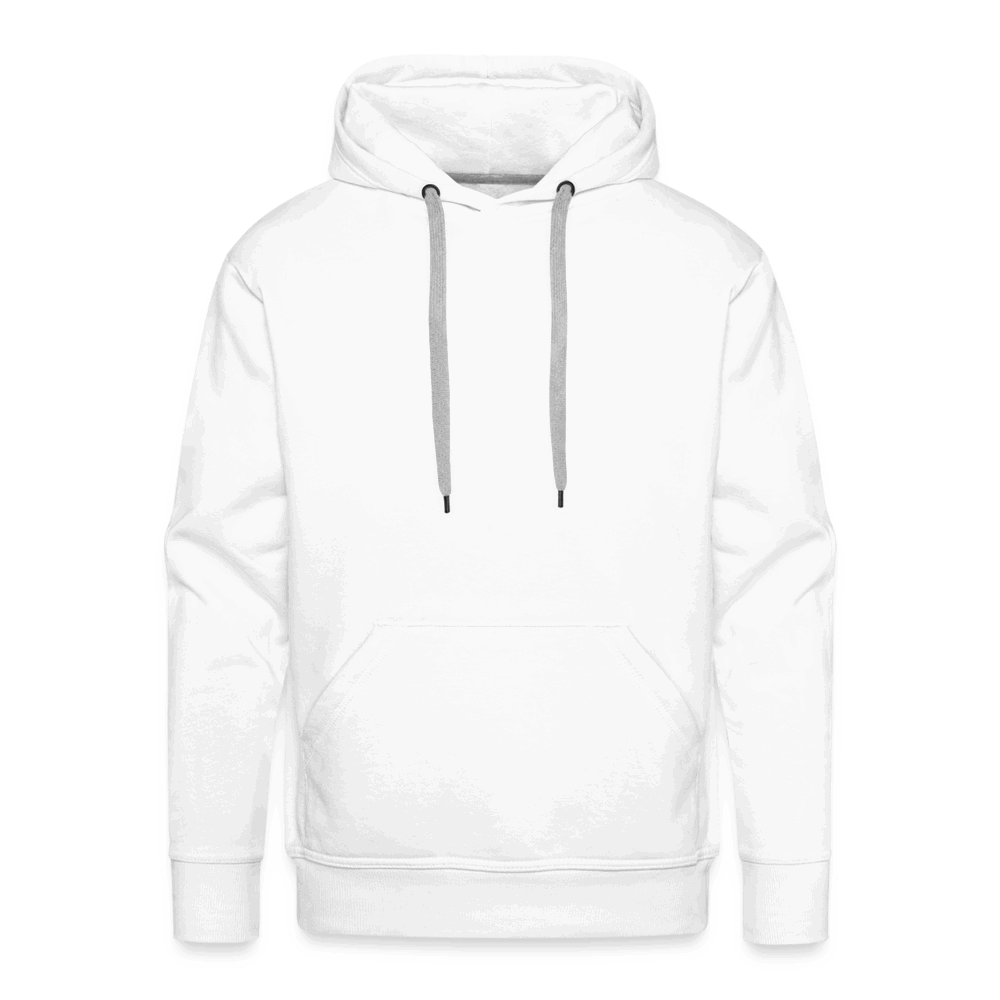 SPOD Männer Premium Hoodie SKULLGANG - WEIß - BACKPRINT Men’s Premium Hoodie E-Bike-Community