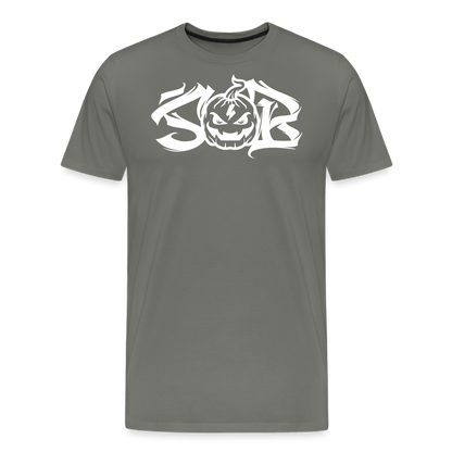 SPOD Männer Premium T-Shirt | Spreadshirt 812 Asphalt / S Halloween 23 - Männer Premium T-Shirt E-Bike-Community