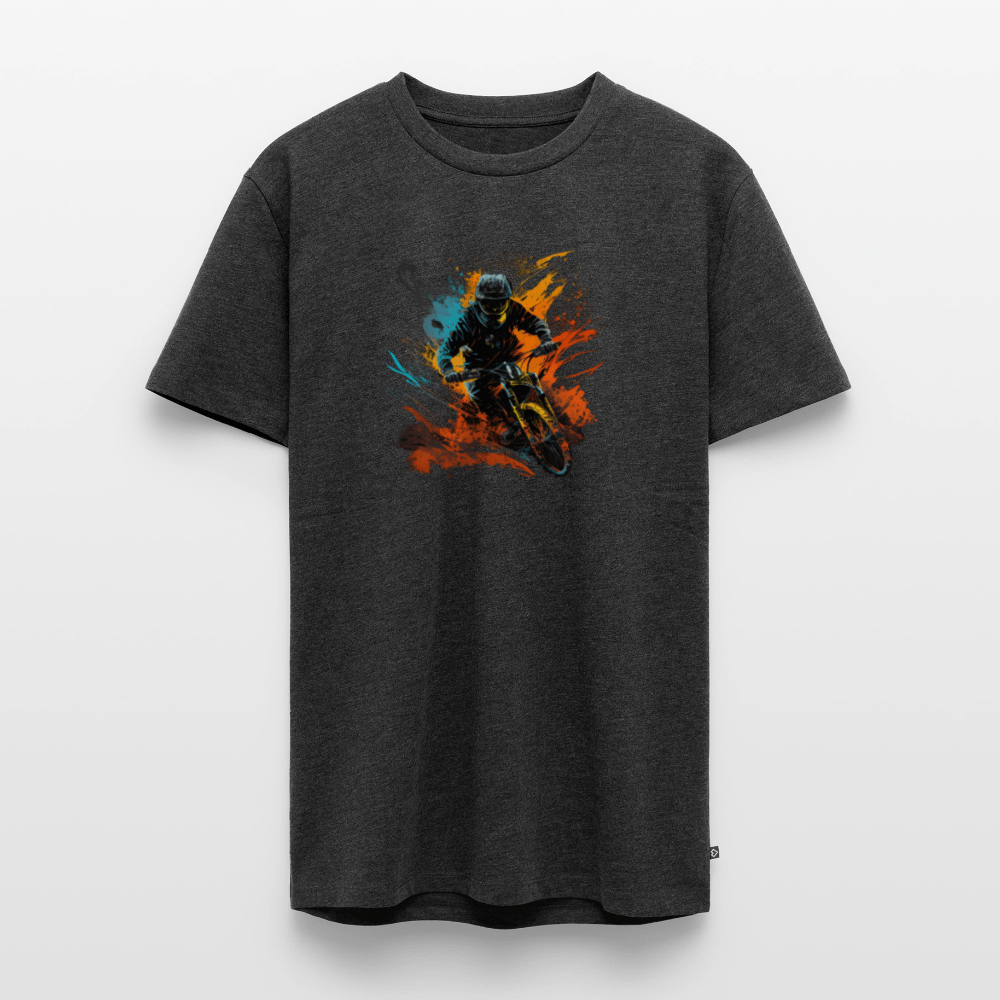 SPOD Männer Premium T-Shirt | Spreadshirt 812 Color Biker - Männer Premium T-Shirt E-Bike-Community