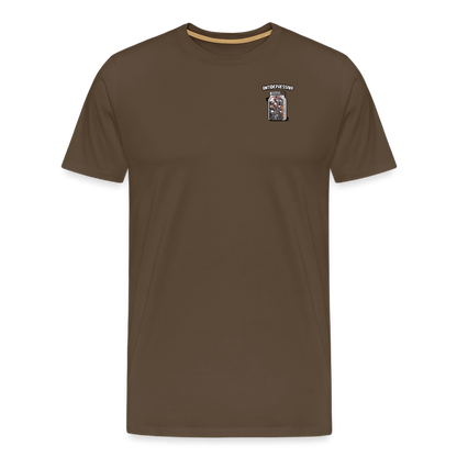 SPOD Männer Premium T-Shirt | Spreadshirt 812 Edelbraun / S Antidepressiva - Männer Premium T-Shirt E-Bike-Community
