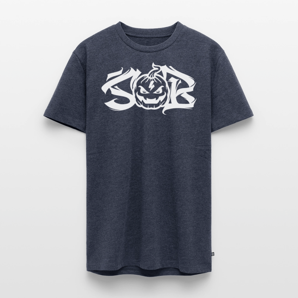 SPOD Männer Premium T-Shirt | Spreadshirt 812 Jeansblau / S Halloween 23 - Männer Premium T-Shirt E-Bike-Community