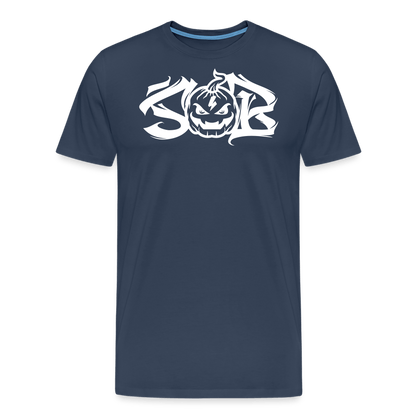 SPOD Männer Premium T-Shirt | Spreadshirt 812 Navy / S Halloween 23 - Männer Premium T-Shirt E-Bike-Community