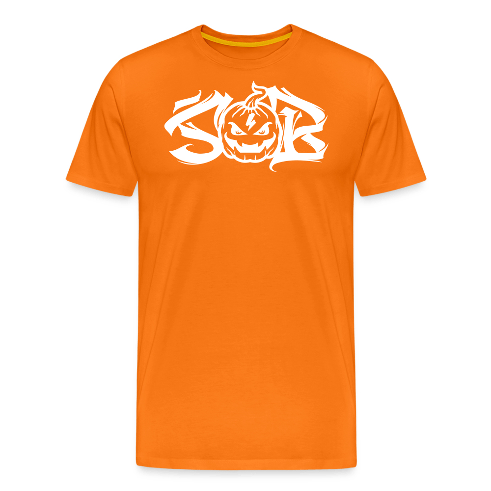 SPOD Männer Premium T-Shirt | Spreadshirt 812 Orange / S Halloween 23 - Männer Premium T-Shirt E-Bike-Community