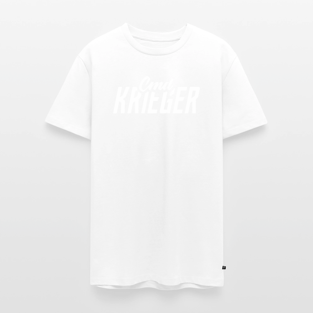 SPOD Männer Premium T-Shirt | Spreadshirt 812 Weiß / S Commander Krieger - Flex - Männer Premium T-Shirt E-Bike-Community