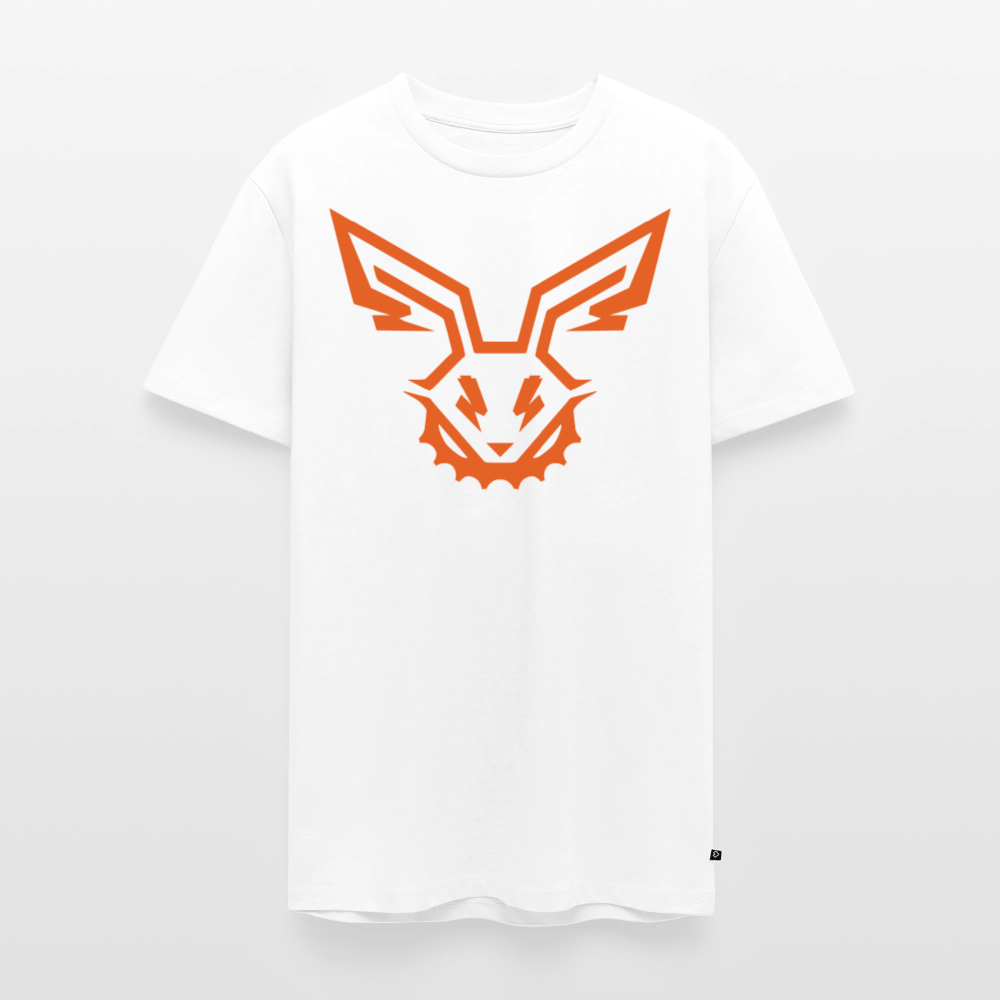 SPOD Männer Premium T-Shirt | Spreadshirt 812 Weiß / S Electro Bunny - Männer Premium T-Shirt E-Bike-Community