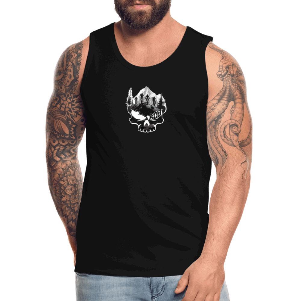SPOD Männer Premium Tank Top Skullgang Rider - Tank Top E-Bike-Community