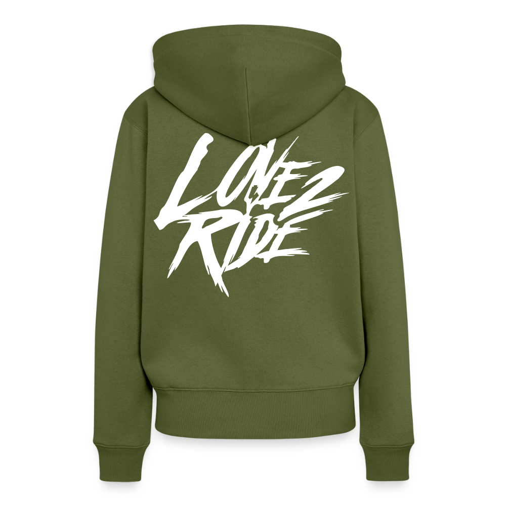 Spreadconnect Frauen Premium Hoodie Love 2 Ride / ❤️ Frauen Premium Hoodie E-Bike-Community