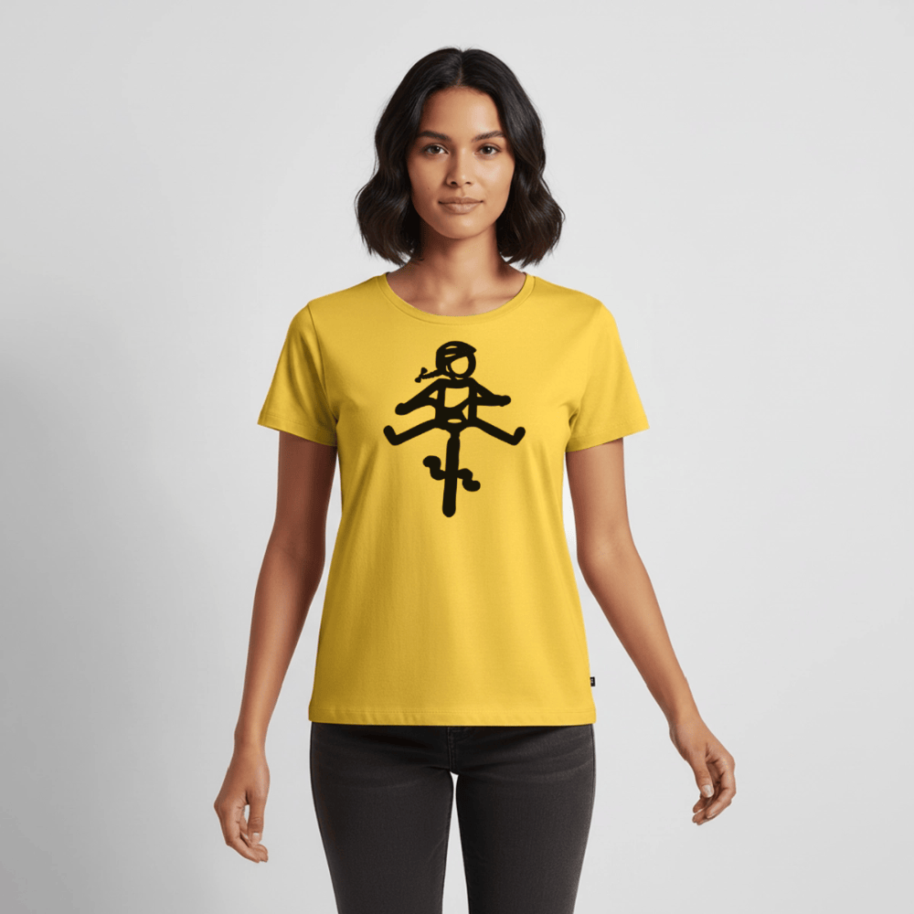 Spreadconnect Frauen Premium T-Shirt HELMine - Frauen Premium T-Shirt E-Bike-Community