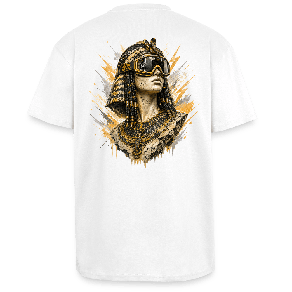 Spreadconnect Oversized Heavyweight Unisex T-Shirt Weiß / XS SONS EGYPT ANCIENT - Oversized Heavyweight Unisex T-Shirt E-Bike-Community