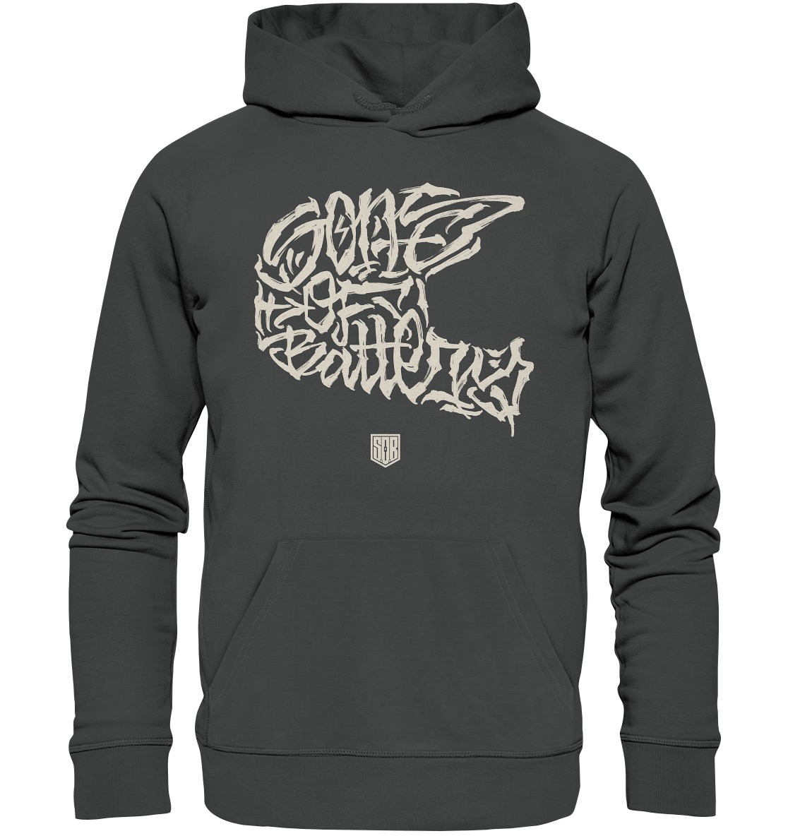Sons of Battery® - E-MTB Brand & Community Hoodies Anthracite / XS The Power of Movement - Front Print - Organic Basic Hoodie (Flip Label) E-Bike-Community
