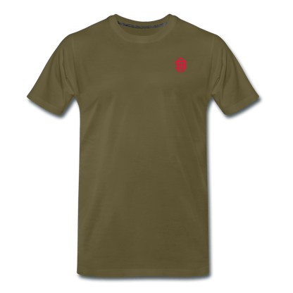 SPOD Männer Premium T-Shirt | Spreadshirt 812 Khaki / S Vintage SoB - Männer Premium T-Shirt E-Bike-Community