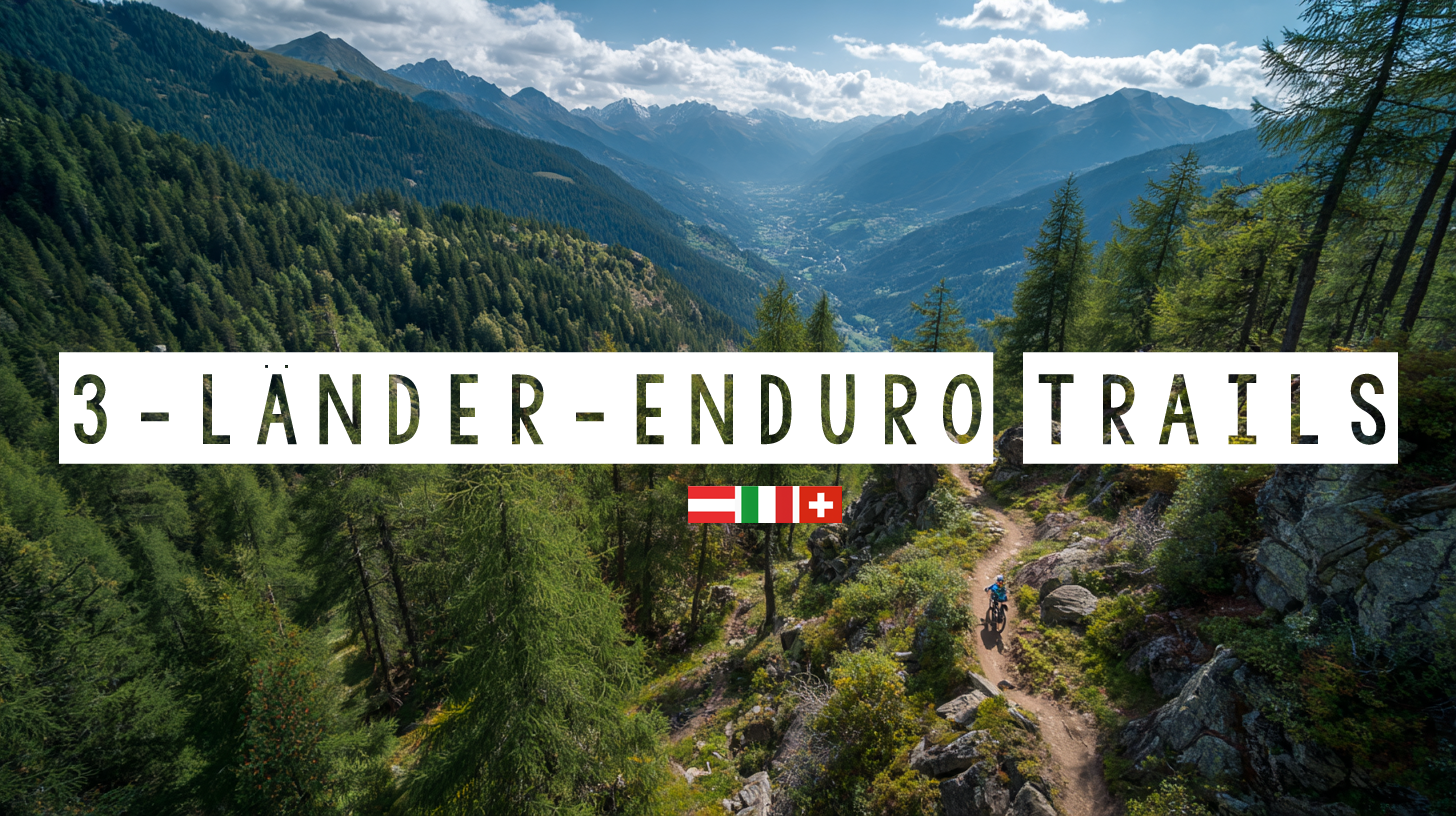 Bikeparadies 3-Länder Enduro Trails – Grenzenloser Fahrspaß am Reschenpass