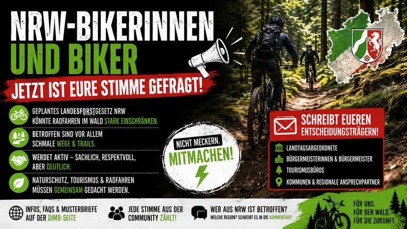 NRW-Bikerinnen und Biker, jetzt ist eure Stimme gefragt.