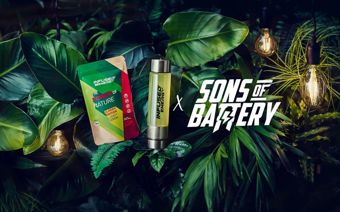 Infused Energy – der natürliche Energy Drink für Radfahrer und Sportler
