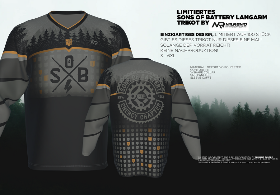 Langarm Jersey