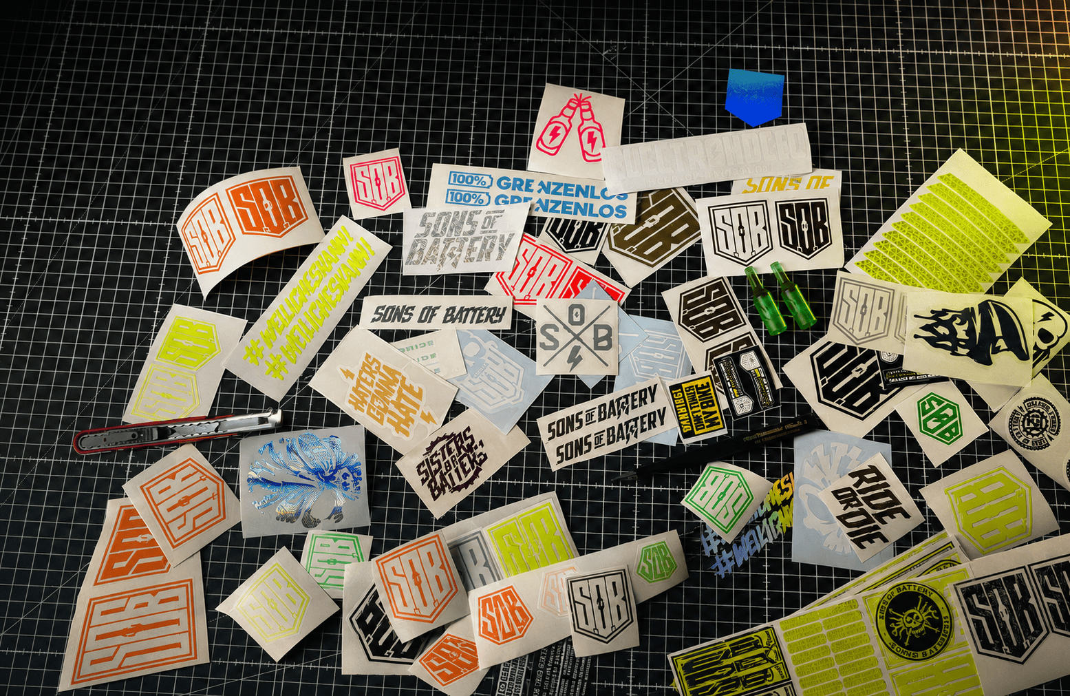 Folien und Sticker