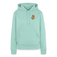 Spreadconnect Frauen Premium Hoodie Mint  / XS Freches Capybara - Frauen Premium Hoodie E-Bike-Community