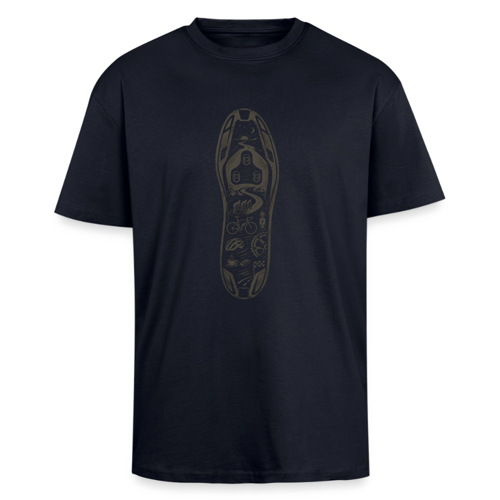 Spreadconnect Oversized Heavyweight Unisex T-Shirt French Navy / XS SPEED ADVENTURES - Oversized Heavyweight Unisex T-Shirt E-Bike-Community