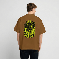 Spreadconnect Oversized Heavyweight Unisex T-Shirt ACCESS NOT EXILE - Oversized Heavyweight Unisex T-Shirt E-Bike-Community