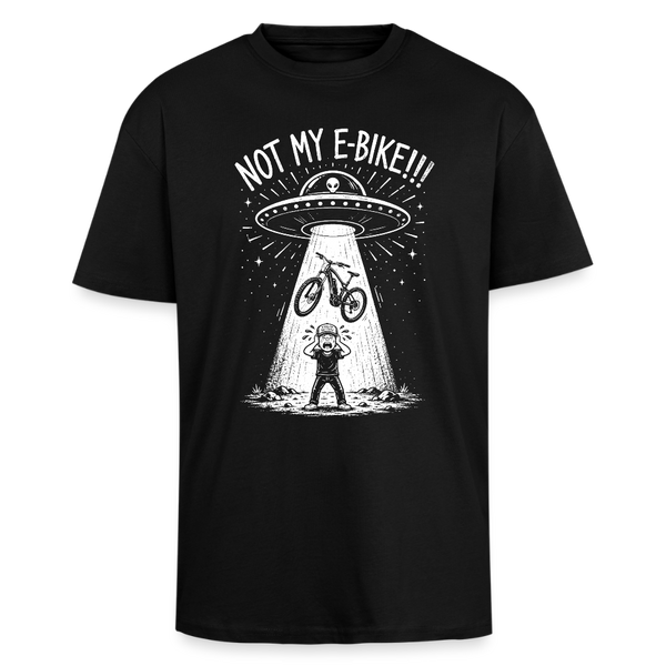 ALIENS STOLE MY E-BIKE - Oversized Heavyweight Unisex T-Shirt