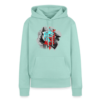 Haters Gonna Hate Fullface – Premium Hoodie für Frauen - Mint 
