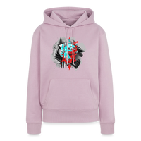 Haters Gonna Hate Fullface – Premium Hoodie für Frauen - Altrosa