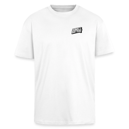 Spreadconnect Oversized Heavyweight Unisex T-Shirt Weiß / XS Sons of Battery Logo 26 - Oversized Heavyweight Unisex T-Shirt E-Bike-Community