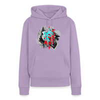 Haters Gonna Hate Fullface – Premium Hoodie für Frauen - Lavendel