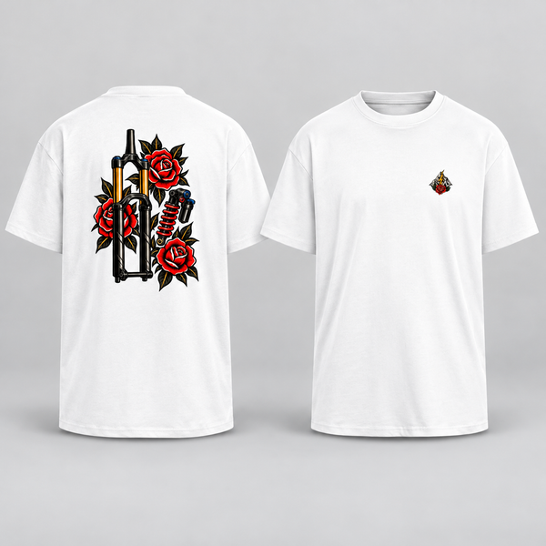 OLDSCHOOL EMTB - Oversized Heavyweight Unisex T-Shirt
