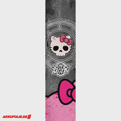 Sisters of Battery -  Akku Abdeckung Cover Sticker Universal / Schutzfolie / für alle E-Bikes