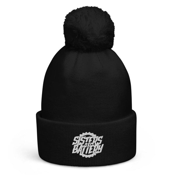 Printful Sisters of Battery - Bommel-Beanie E-Bike-Community